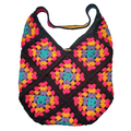 15-Granny Square Lined Bag
